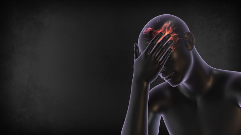 기존 수면제와 렘보렉산트가 GABA 신호와 오렉신 신호에서 다르게 작용하는 모습을 비교하는 이미지