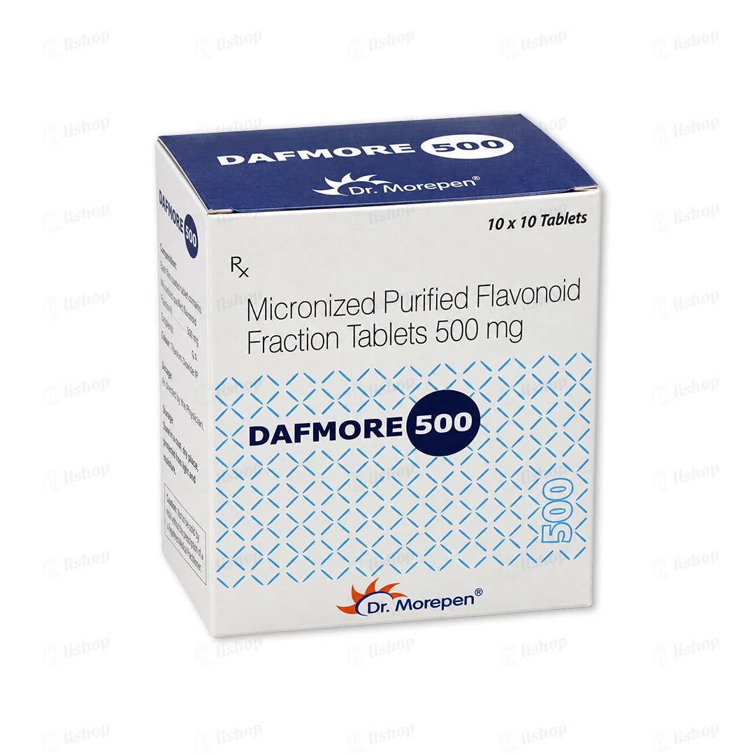 다프모어 500 (마이크로화 정제 플라보노이드 복합체 Micronized Purified Flavonoid Fraction 500mg)