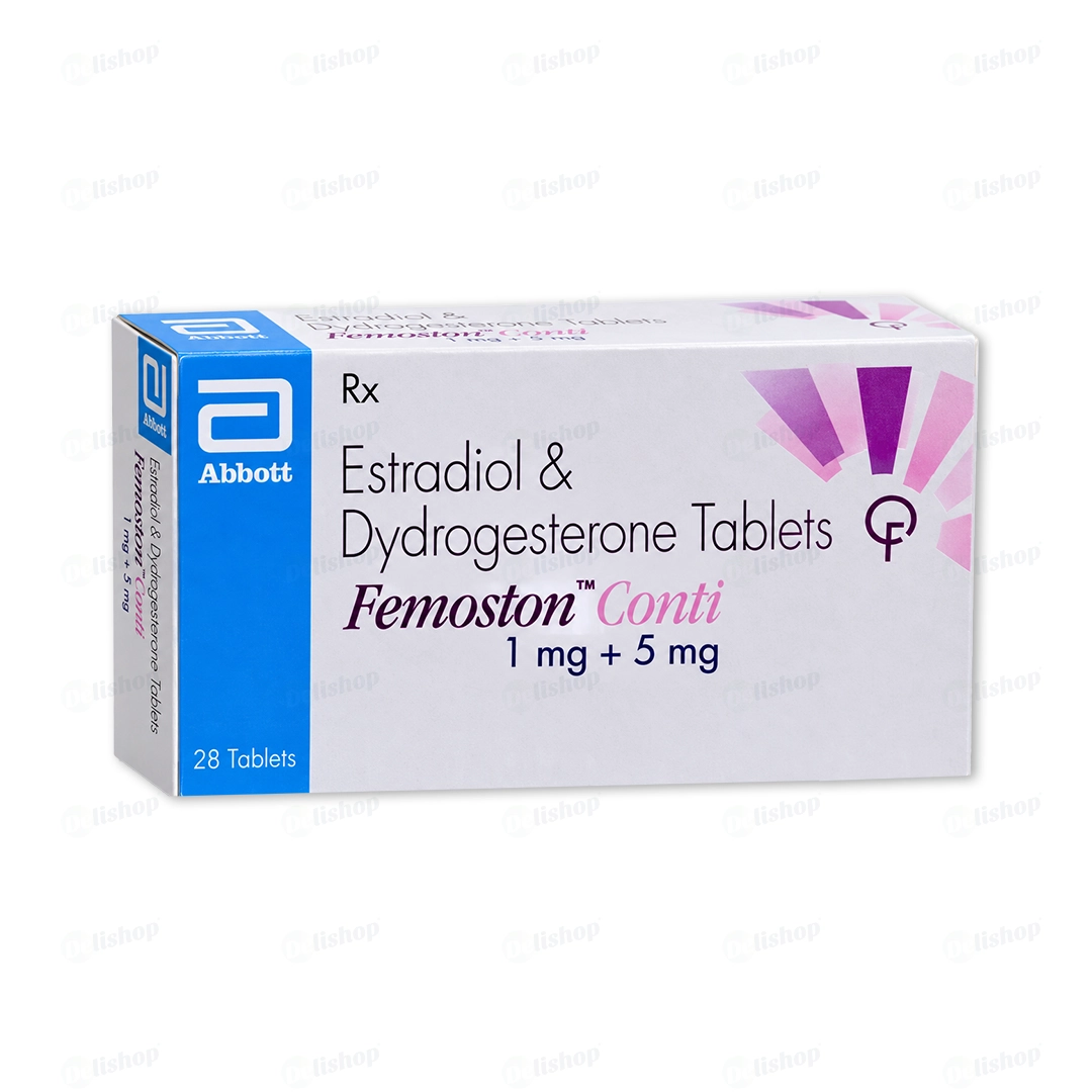 페모스톤 콘티 1/5 (에스트라디올 Estradiol 1mg + 디드로게스테론 Dydrogesterone 5mg)