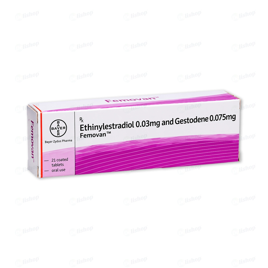 페모반 (에티닐에스트라디올 Ethinylestradiol 0.03mg + 게스토덴 Gestodene 0.075mg)